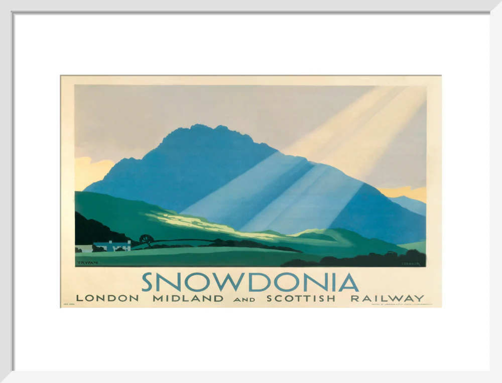 'Snowdonia', LMS poster, c 1933. - Image 47