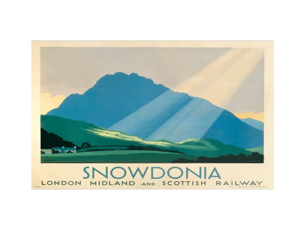 'Snowdonia', LMS poster, c 1933. - Image 64