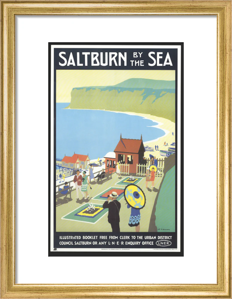 'Saltburn-by-the-Sea', LNER poster, 1923-1929. - Image 10