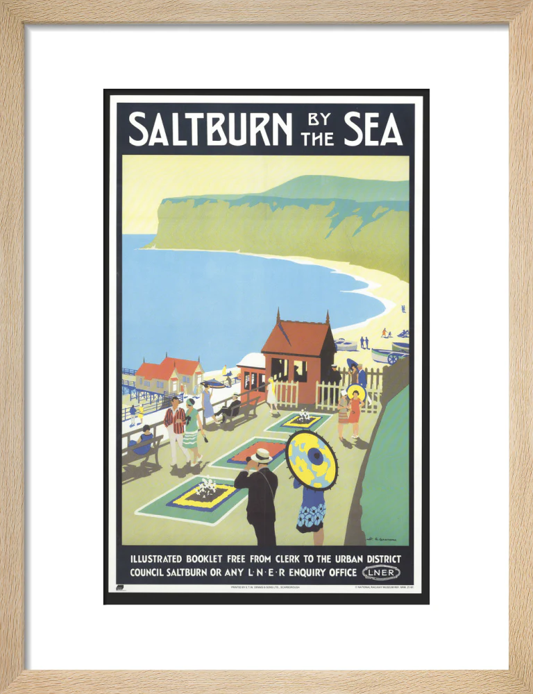 'Saltburn-by-the-Sea', LNER poster, 1923-1929. - Image 11