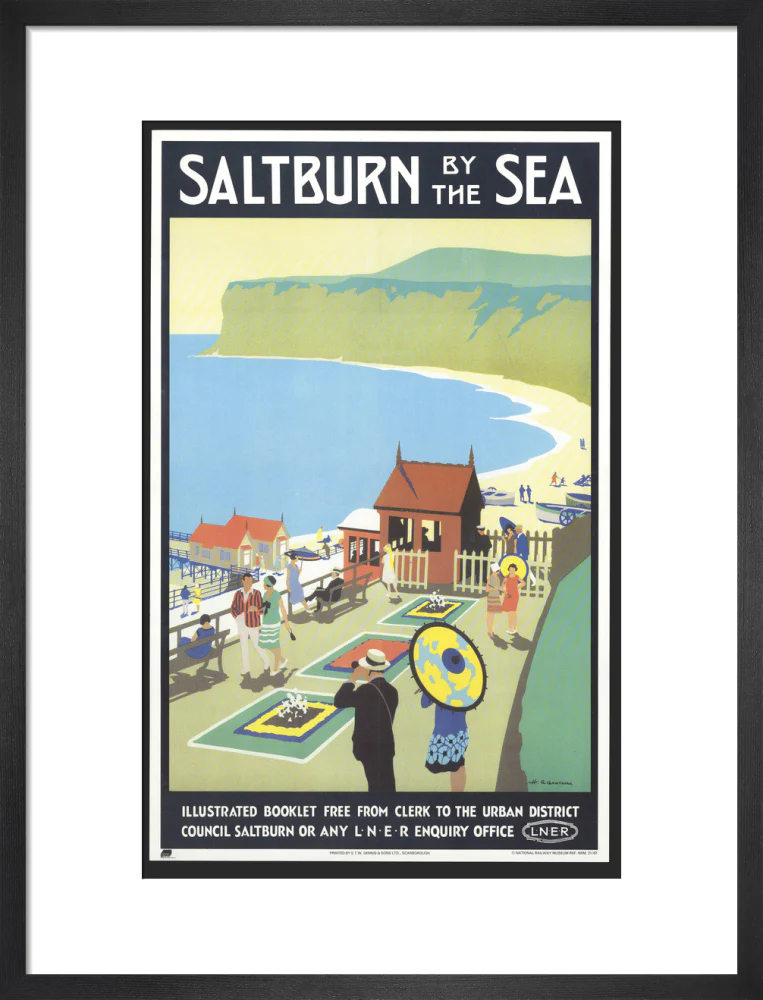 'Saltburn-by-the-Sea', LNER poster, 1923-1929. - Image 13