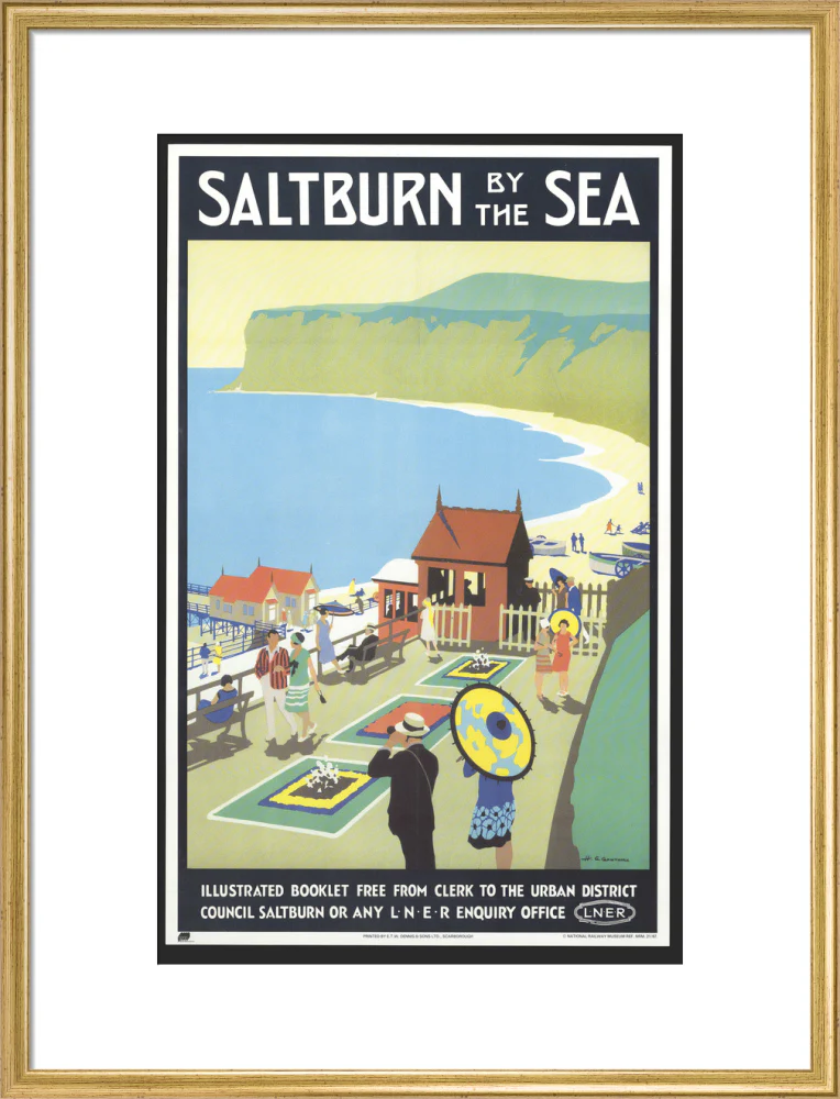 'Saltburn-by-the-Sea', LNER poster, 1923-1929. - Image 20