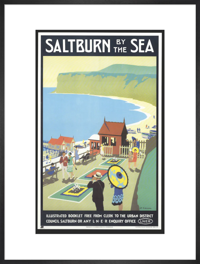 'Saltburn-by-the-Sea', LNER poster, 1923-1929. - Image 23
