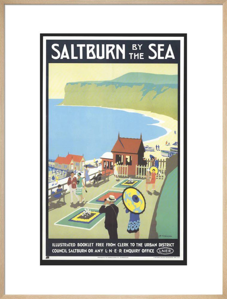 'Saltburn-by-the-Sea', LNER poster, 1923-1929. - Image 26