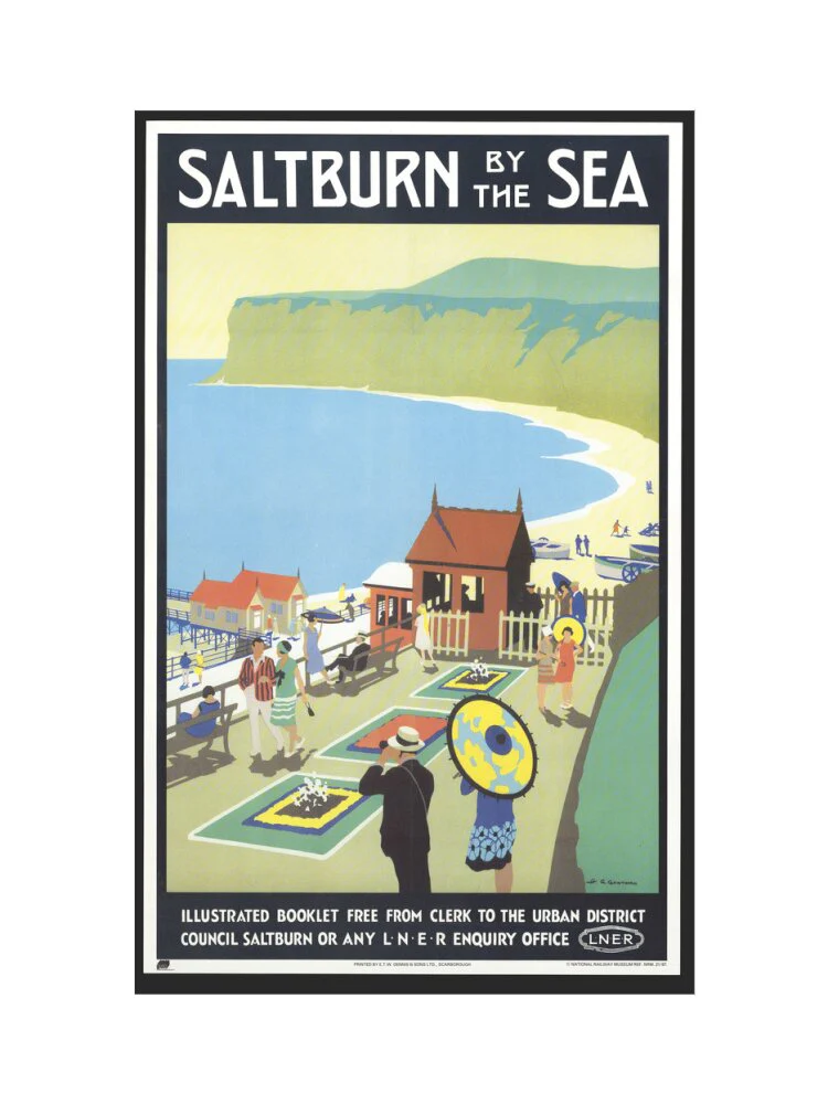 'Saltburn-by-the-Sea', LNER poster, 1923-1929. - Image 40