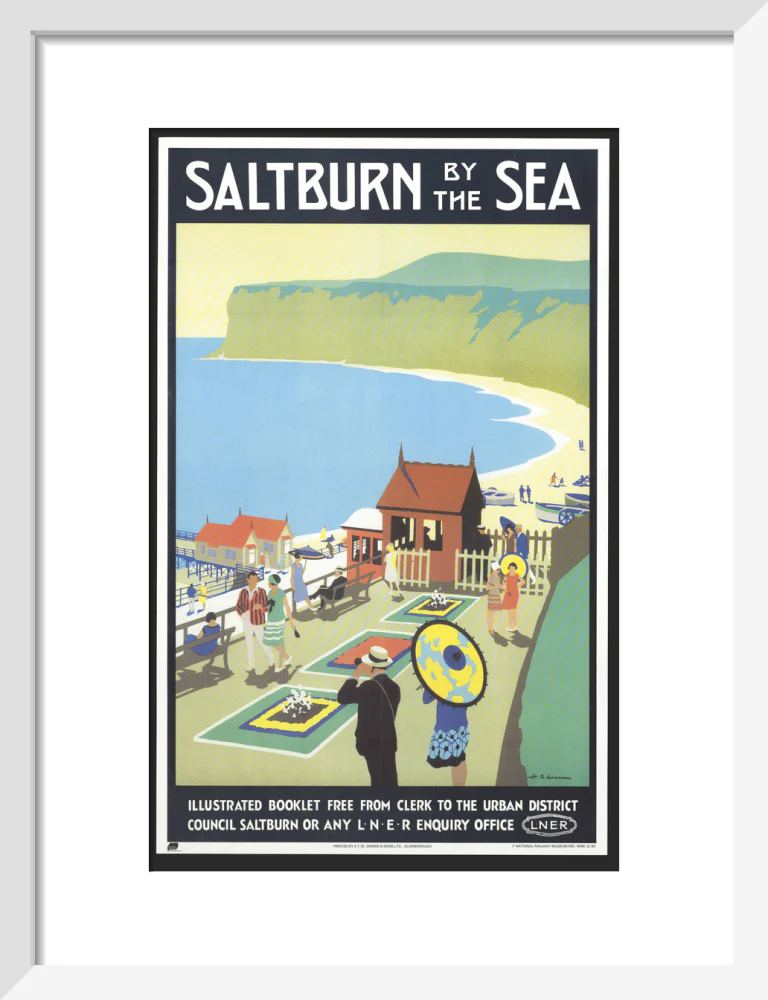 'Saltburn-by-the-Sea', LNER poster, 1923-1929. - Image 42