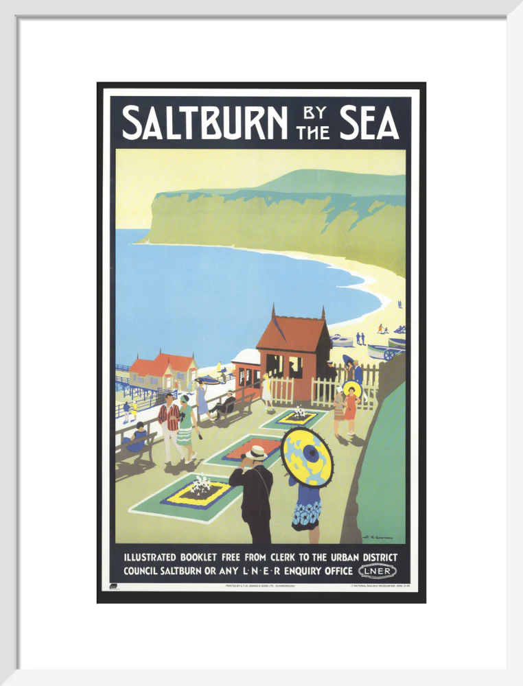 'Saltburn-by-the-Sea', LNER poster, 1923-1929. - Image 47
