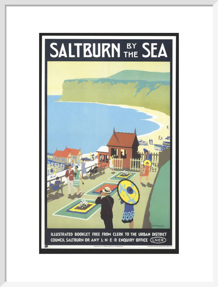 'Saltburn-by-the-Sea', LNER poster, 1923-1929. - Image 52