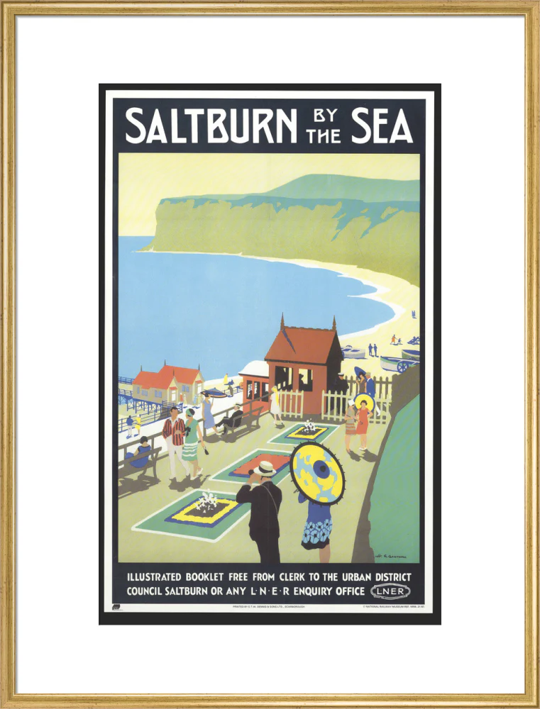 'Saltburn-by-the-Sea', LNER poster, 1923-1929. - Image 58