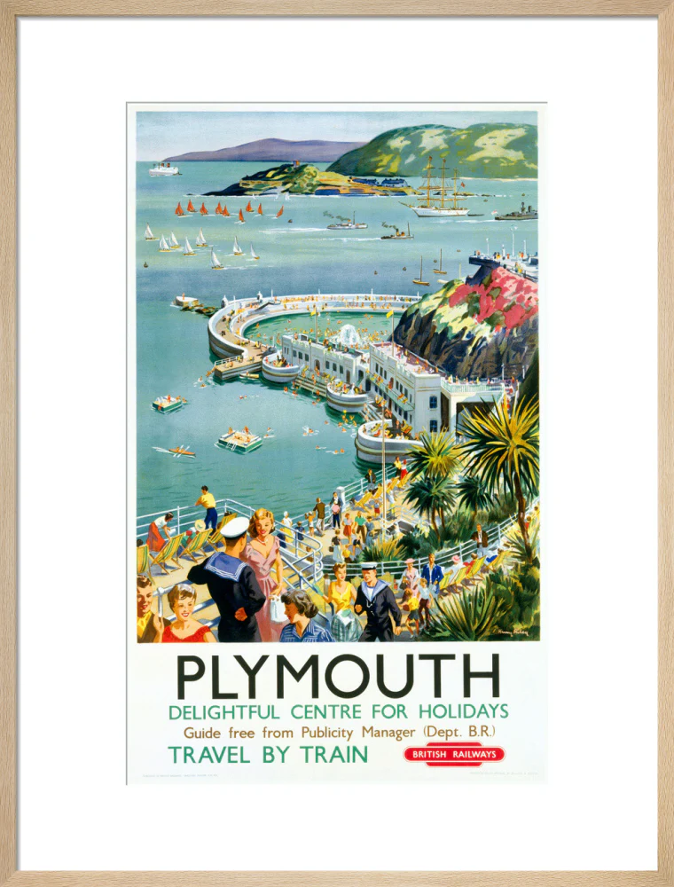 'Plymouth', BR (WR) poster, c 1950s. - Image 21