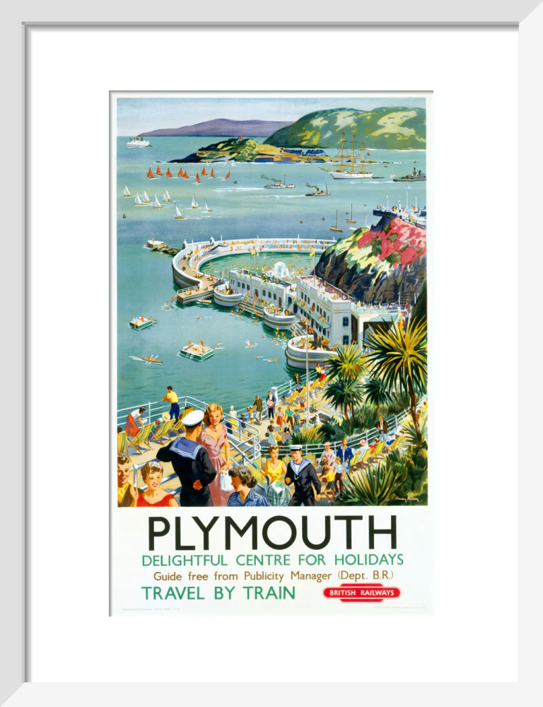'Plymouth', BR (WR) poster, c 1950s. - Image 42