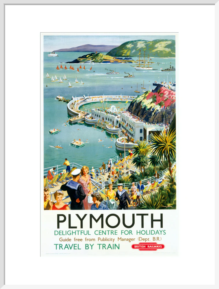 'Plymouth', BR (WR) poster, c 1950s. - Image 57
