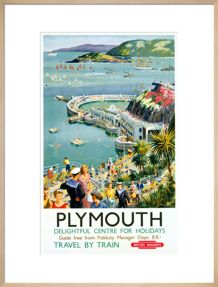 'Plymouth', BR (WR) poster, c 1950s. - Image 59
