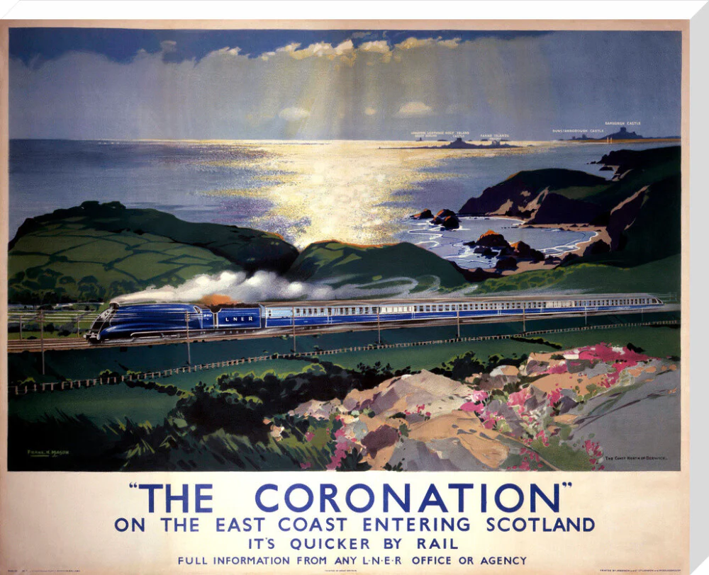 'The Coronation', LNER poster, 1938. - Image 67