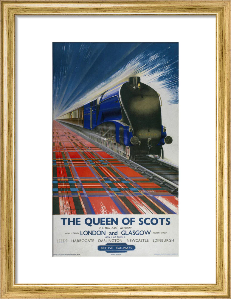 'The Queen of Scots', BR poster,1950s. - Image 10