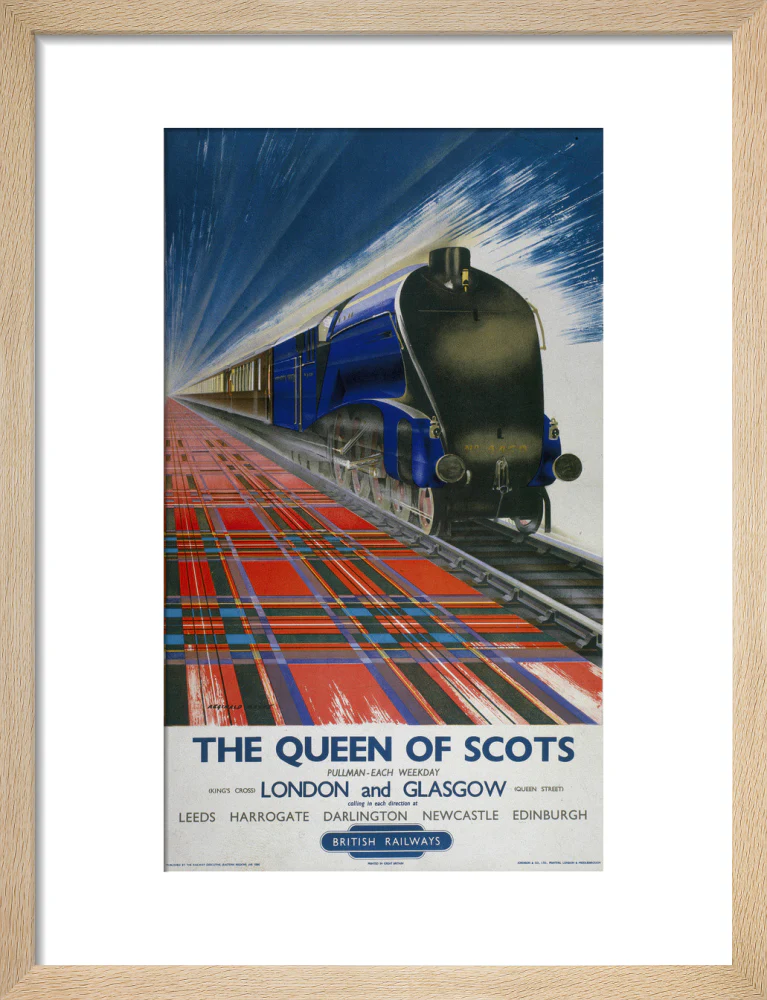 'The Queen of Scots', BR poster,1950s. - Image 11