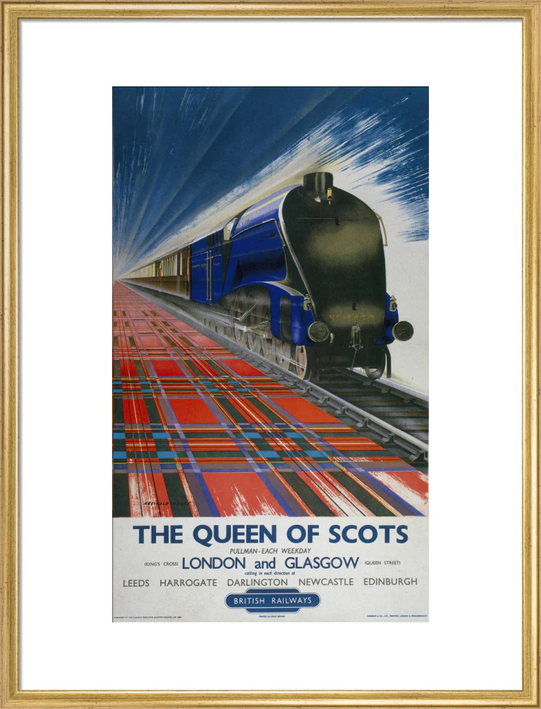 'The Queen of Scots', BR poster,1950s. - Image 20