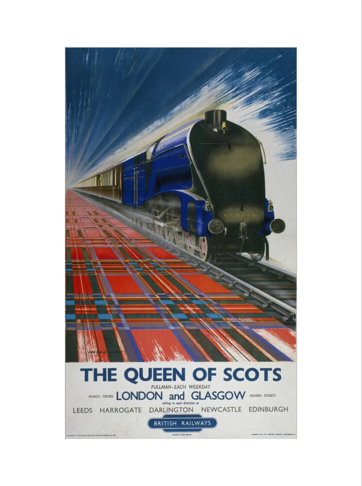 'The Queen of Scots', BR poster,1950s. - Image 22