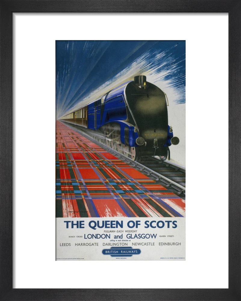 'The Queen of Scots', BR poster,1950s. - Image 36