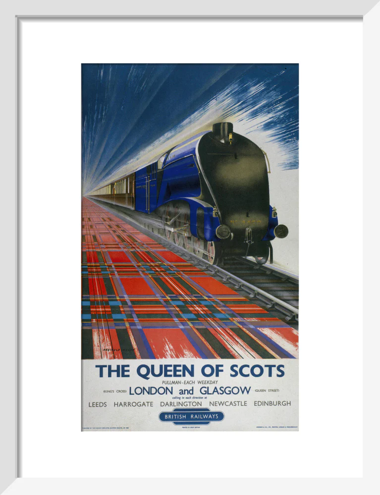 'The Queen of Scots', BR poster,1950s. - Image 42