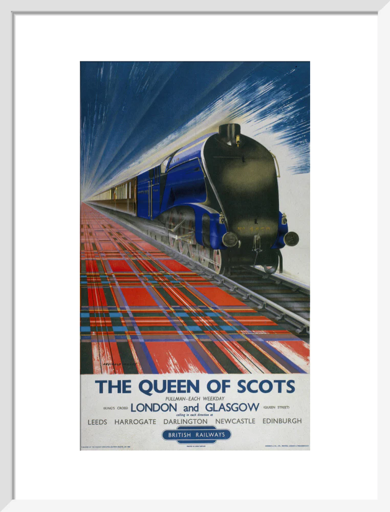 'The Queen of Scots', BR poster,1950s. - Image 47