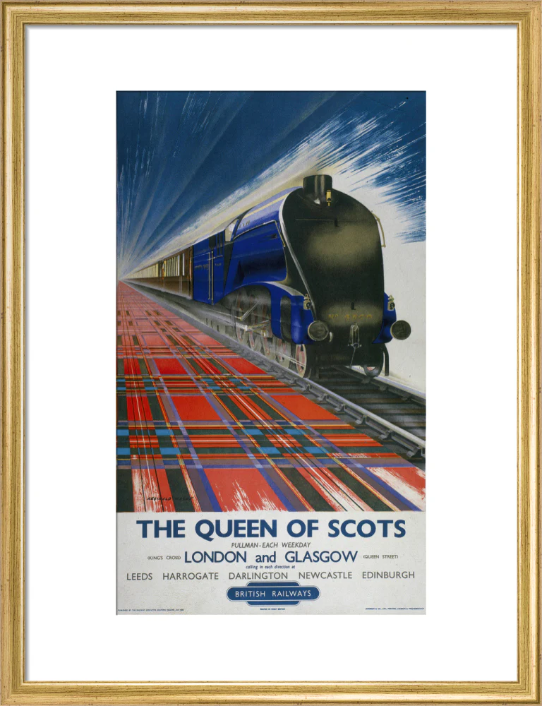 'The Queen of Scots', BR poster,1950s. - Image 48