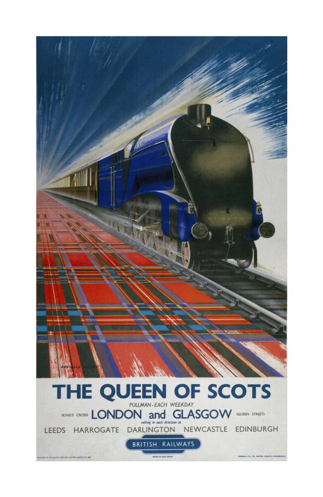 'The Queen of Scots', BR poster,1950s. - Image 62