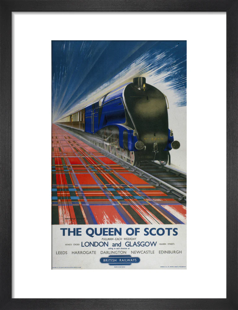 'The Queen of Scots', BR poster,1950s. - Image 8