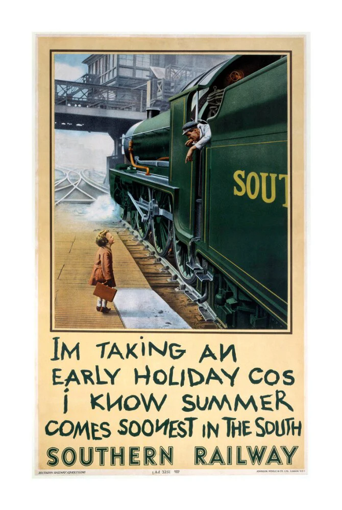 'I'm Taking an Early Holiday', SR poster, 1936. - Image 30