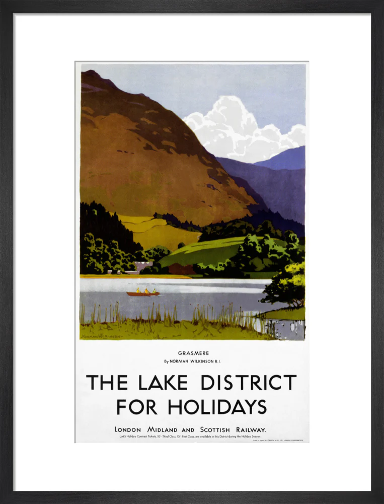 'The Lake District for Holidays', LMSR poster, 1930s. - Image 13