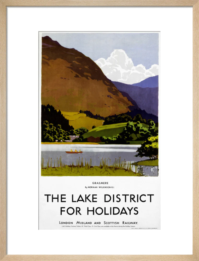 'The Lake District for Holidays', LMSR poster, 1930s. - Image 16