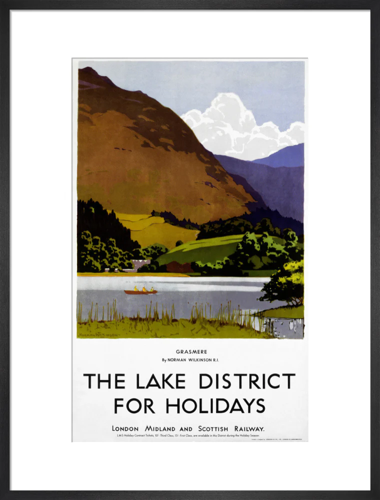 'The Lake District for Holidays', LMSR poster, 1930s. - Image 18