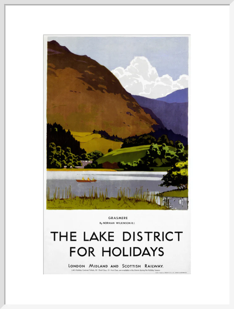 'The Lake District for Holidays', LMSR poster, 1930s. - Image 24