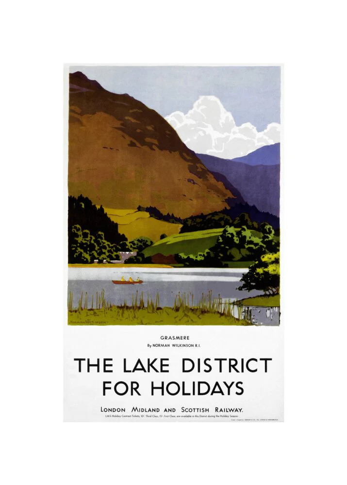 'The Lake District for Holidays', LMSR poster, 1930s. - Image 27