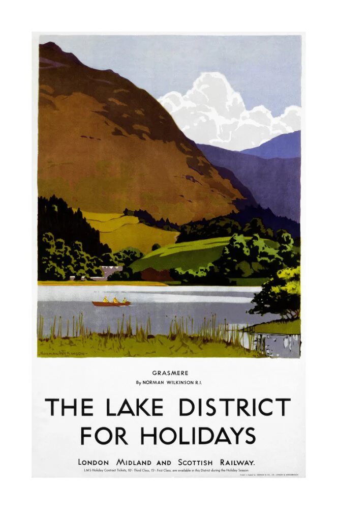 'The Lake District for Holidays', LMSR poster, 1930s. - Image 30