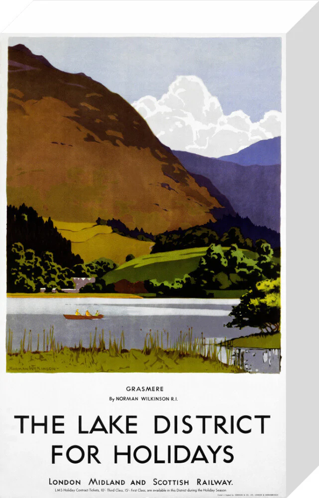 'The Lake District for Holidays', LMSR poster, 1930s. - Image 31