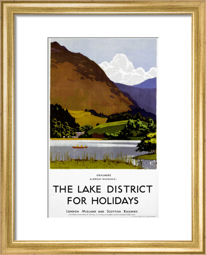 'The Lake District for Holidays', LMSR poster, 1930s. - Image 5