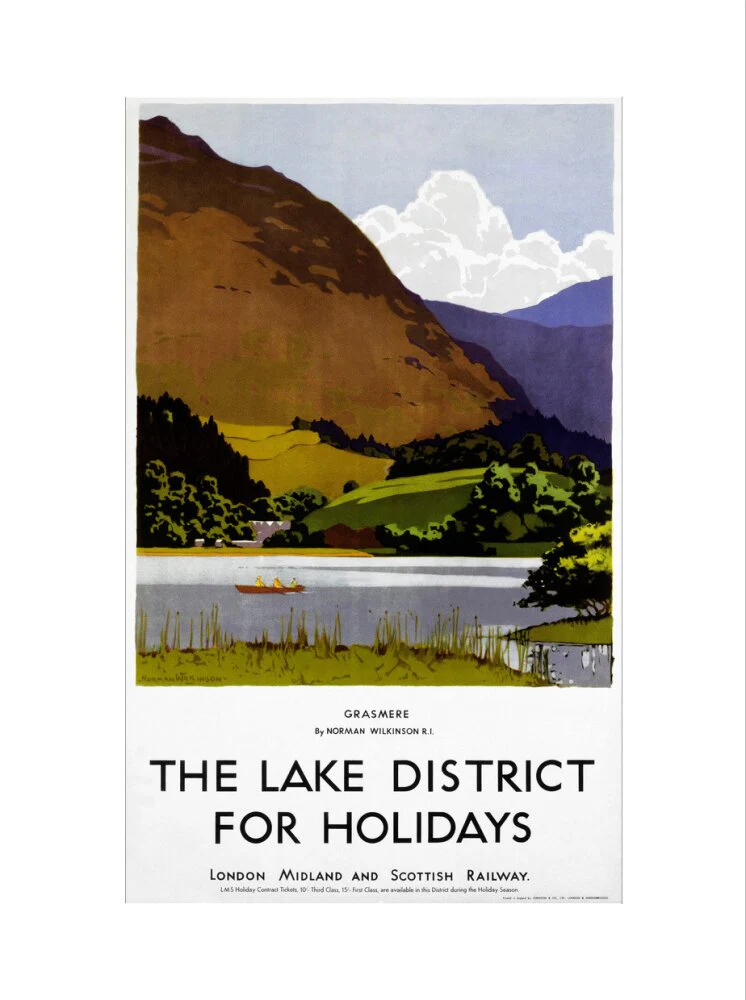 'The Lake District for Holidays', LMSR poster, 1930s. - Image 55