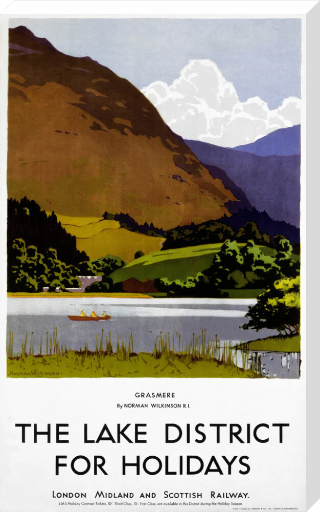 'The Lake District for Holidays', LMSR poster, 1930s. - Image 67