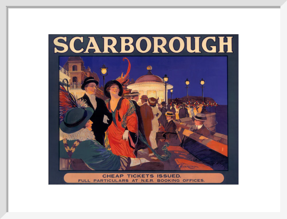 'Scarborough', NER poster, c 1910. - Image 14