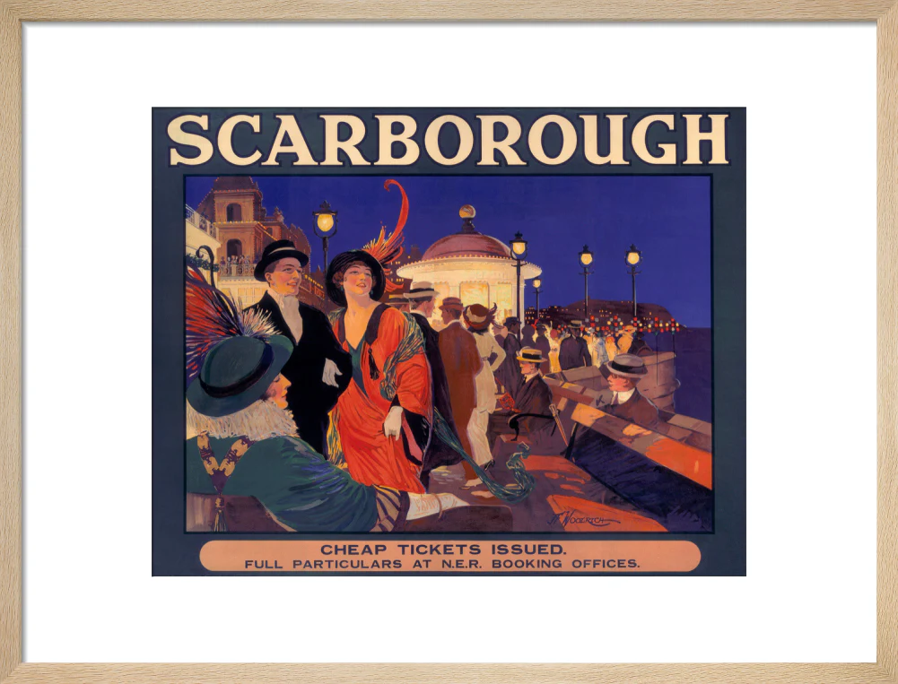 'Scarborough', NER poster, c 1910. - Image 16