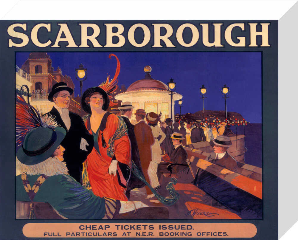 'Scarborough', NER poster, c 1910. - Image 31