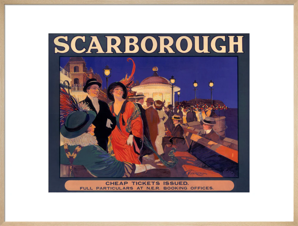 'Scarborough', NER poster, c 1910. - Image 59