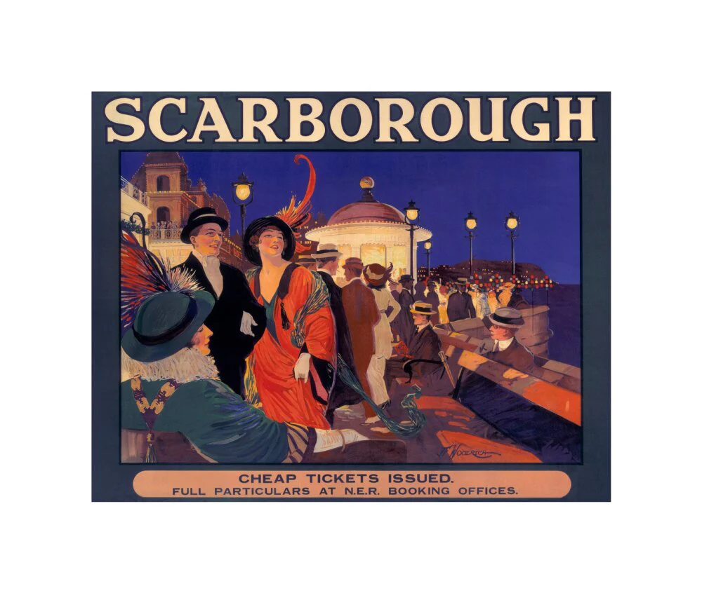'Scarborough', NER poster, c 1910. - Image 60