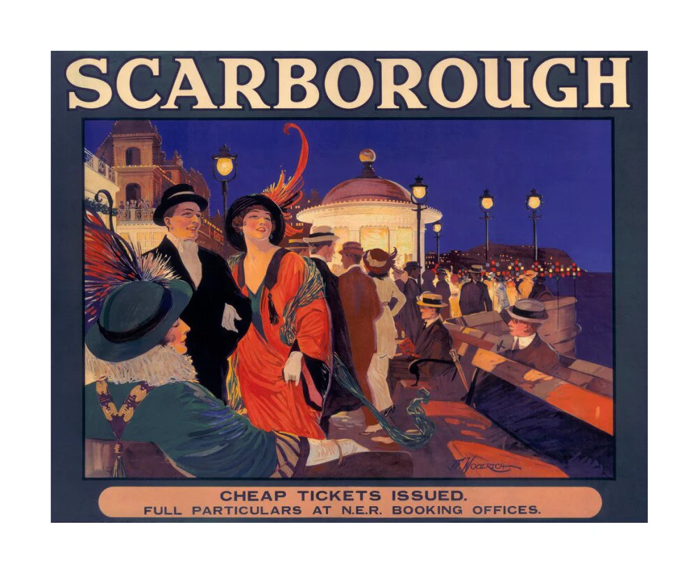 'Scarborough', NER poster, c 1910. - Image 62