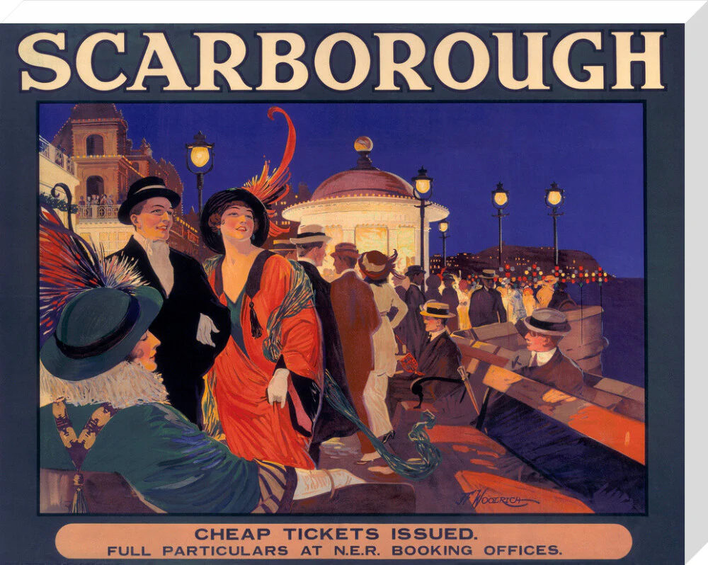 'Scarborough', NER poster, c 1910. - Image 66