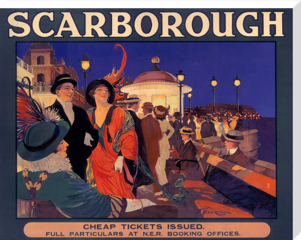 'Scarborough', NER poster, c 1910. - Image 67