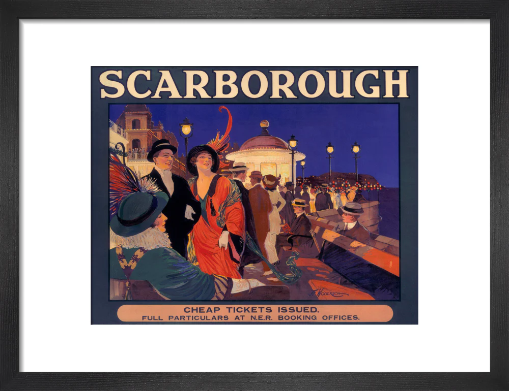 'Scarborough', NER poster, c 1910. - Image 8