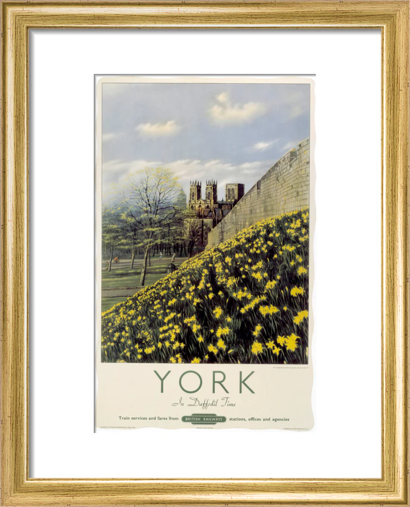 'York in Daffodil Time', BR poster, 1950. - Image 5