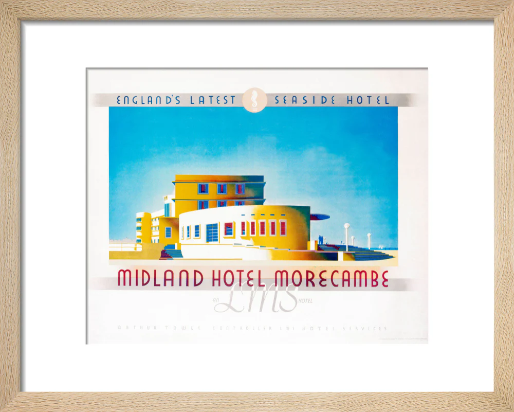 'Midland Hotel, Morecambe', LMS poster, 1933. - Image 39